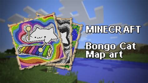 Minecraft Bongo Cat Map Art Youtube