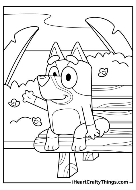 Bluey Coloring Pages Updated 2021