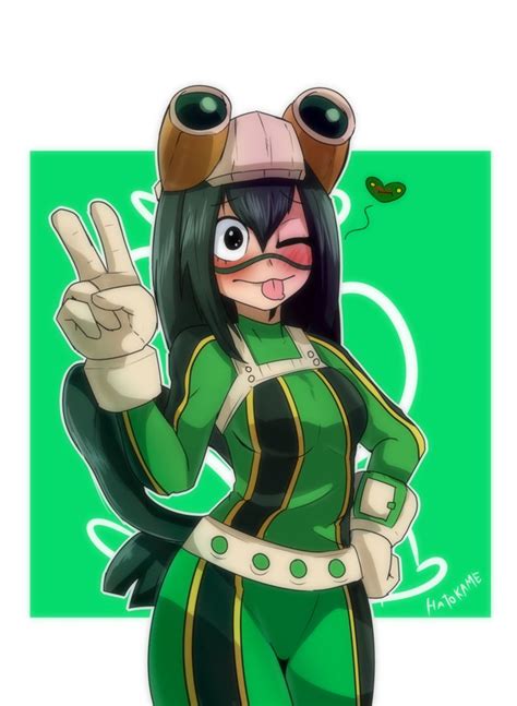 Tsuyu Asui - Bnha by https://www.deviantart.com/hatokame ...