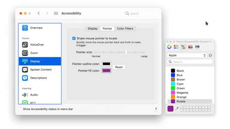 Macos Monterey How To Change The Cursor Color On Your Mac Macworld