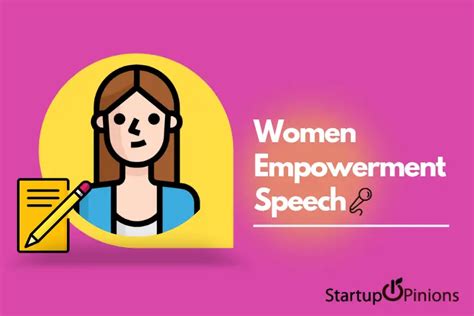 Speech On Womens Empowerment In English