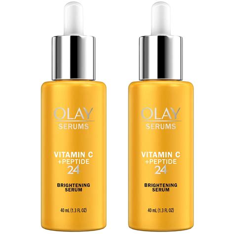 Olay Vitamin C Peptide 24 Serum 13 Ounce Pack Of 2