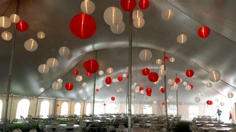 Paper Lanterns Tent Decorations White Lanterns Wedding Tent