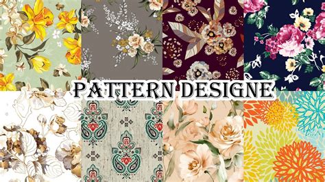 Pattern Design Best Textile Design Pattern Youtube