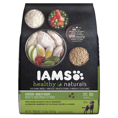 Iams Healthy Naturals Adult Dog Chicken And Barley Recipe Dry Dog Food