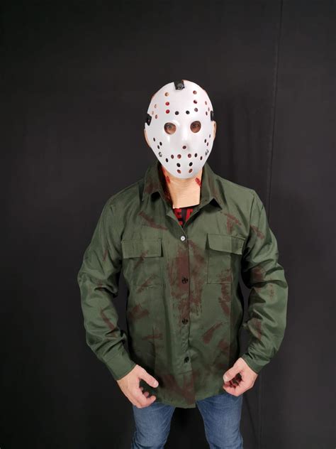 Jason Voorhees Mask Latex Halloween 13th Crystal Lake Killer Horror