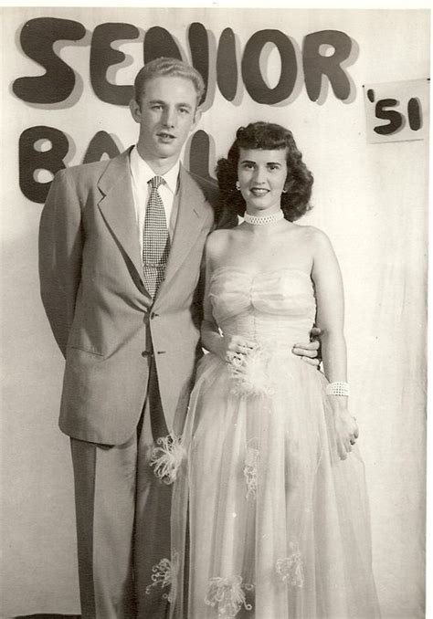 Senior Prom 1951 Prom Images Prom Dresses Vintage Prom Photos