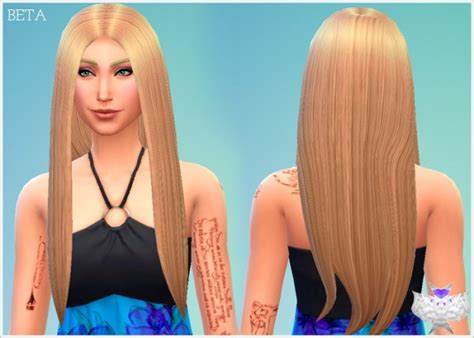 David Sims New Mesh Beta Hairstyle • Sims 4 Downloads