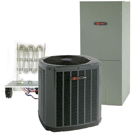 Trane 4 Ton 165 Seer Single Stage Heat Pump System Includes Installation