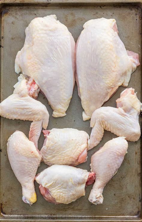 How To Cut Up A Whole Chicken Video Recipe Cart