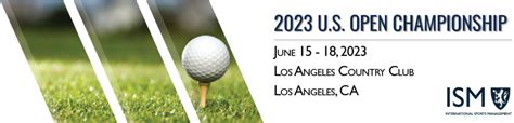 Ism 2023 Us Open Championship Ism