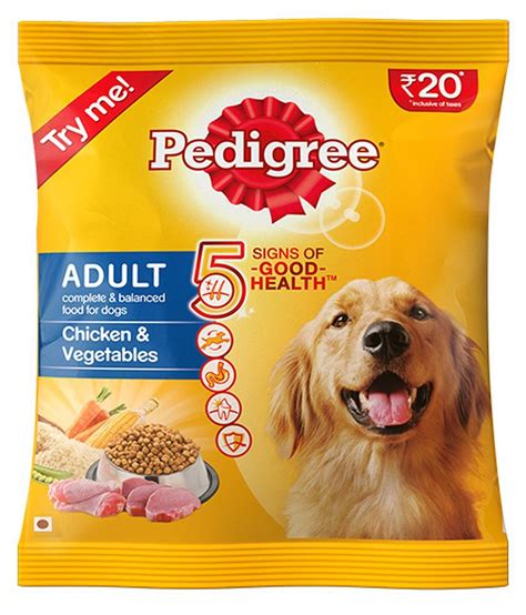 Maybe you would like to learn more about one of these? Pedigree (Adult - Dog Food) Chicken & Vegetables, 100 gm ...