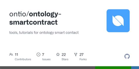 Github Ontioontology Smartcontract Tools Tutorials For Ontology