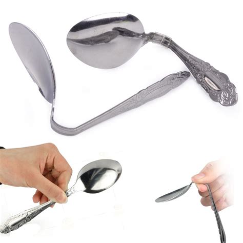 2pcs Magic Trick Perfect Mind Bend Spoon Bending Gimmick Close Up Magician Prop Ebay