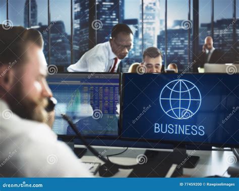 Global Business Enterprise Economics Corporation Concept Stock Photo