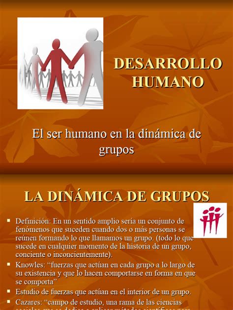 Dinamica De Grupos Presentacion Pdf