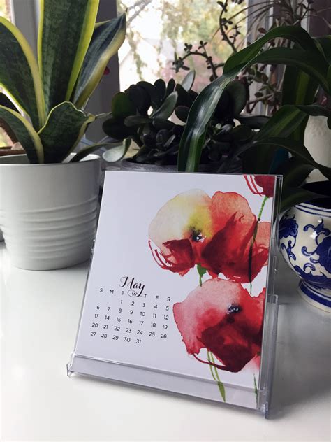 Personalized 2022 Desk Calendar With Cd Case Etsy