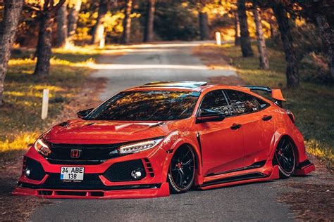 Spacious Honda Civic Type R With Body Kits From Turkey