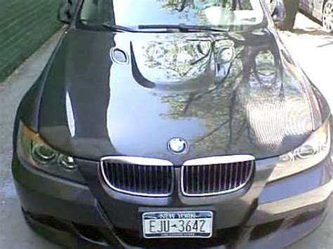 Made with precise abs plastic and skillfully wrapped with plain weave carbon fiber to package includes one pair of direct oem replacement hood vents. BMW E90 W/ E93 M3 Carbon Fiber style Hood - YouTube