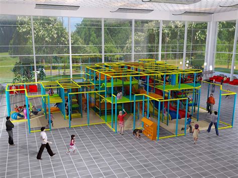 Large Indoor Playground Structures Soft Play Equipment