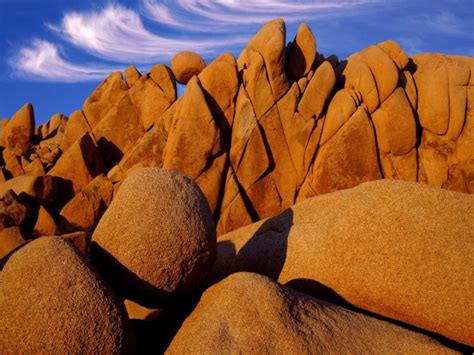 Joshua Tree National Park Huge Rocks Wallpapers Hd Desktop And