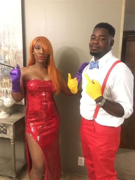 Jessica Rabbit Couple Ideas For Halloween Halloween Costume Outfits
