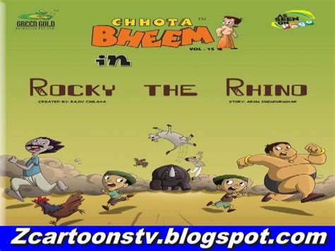 Chota Bheem Rocky The Rhino In Urdu Zcartoons Tv