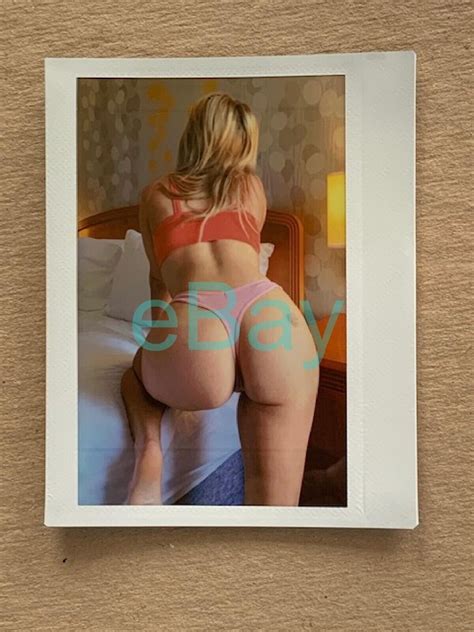 Fuji Instax Wide Sexy Glamour Girl In Thong Polaroid Risque 1782 EBay