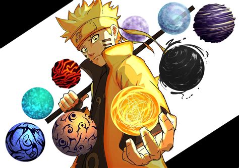 Naruto Baryon Mode Anime Characters
