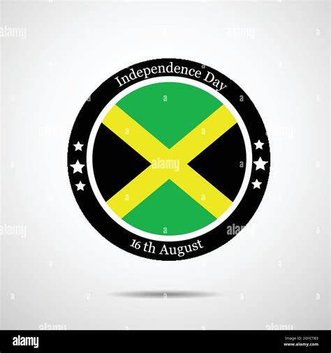 Jamaica Independence Day Background Stock Vector Image And Art Alamy