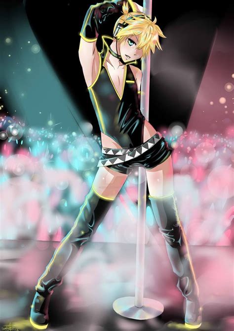 On Stage And Live Kagamine Len By Sakutarugirly Vocaloid Vocaloid