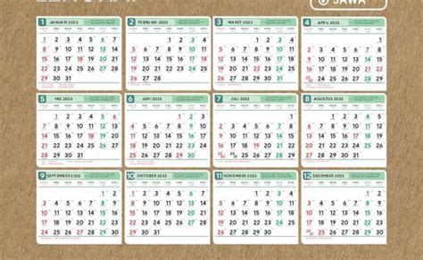Kalender 2023 Lengkap Dengan Hijriyah Kalender 2023 Kalender 2023