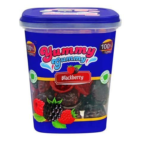 Order Yummy Gummy Blackberry Gummy Candy Tub 175g Online At Special