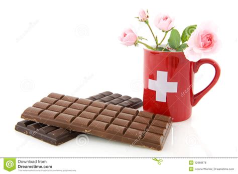 Chocolate From Switzerland Stock Photo Image Of Food 12968678