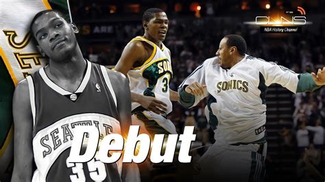 Kevin Durant First Game With Seattle Supersonics Rookie Youtube