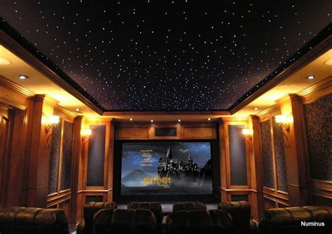I Love The Starry Ceiling In This Home Theater Starry Ceiling Home
