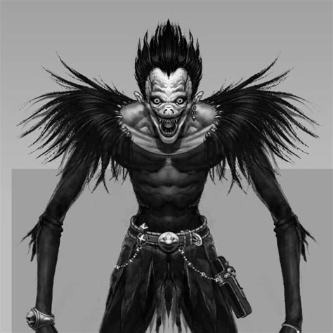 Will Silva Ryuk Death Note Concept Art