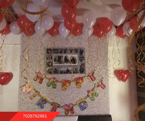 Simple birthday surprise ideas for husband. Romantic Room Decoration For Surprise Birthday Party in ...