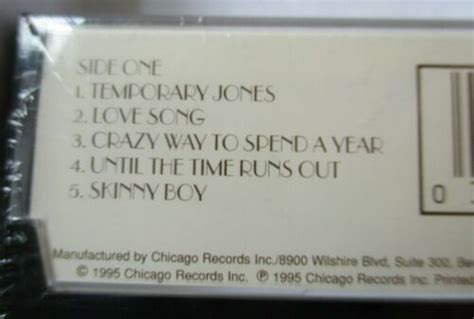 Rare Robert Lamm Skinny Boy Cassette Tape Brand New 34043020244