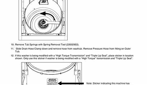 PDF manual for Maytag Washer MAV3955EWW