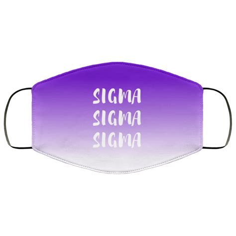 Sigma Sigma Sigma Shade Face Mask — Greeku