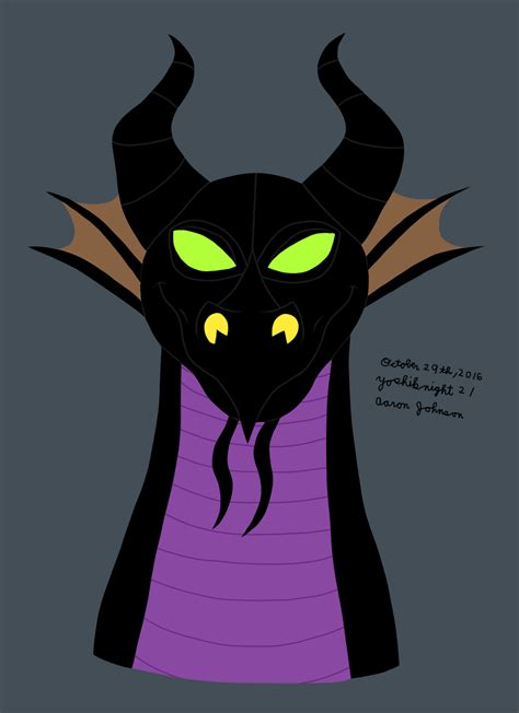 Maleficent Dragon Form Disney By Yoshithefox On Deviantart