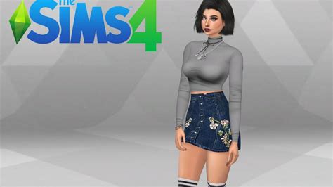 Sims 4 Creating A Sim With Cc Youtube