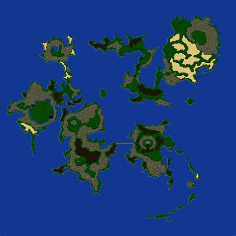 Final Fantasy 5 World Maps