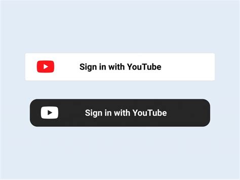 Sign In With Youtube Button Logo Png Vector In Svg Pdf Ai Cdr Format