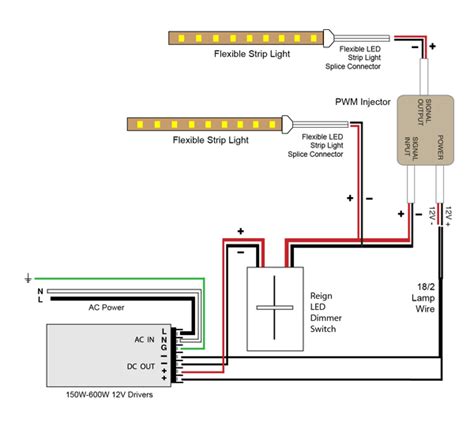 3 way switch wiring diagram with power feed via light : VLIGHTDECO TRADING (LED): Wiring Diagrams For 12V LED Lighting