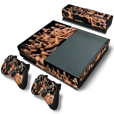 Sexy Naked Girls Protective Decal Skin Stickers For Xbox One Console Controllers