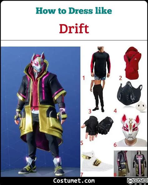 Drift Fortnite Costume For Cosplay And Halloween 2023