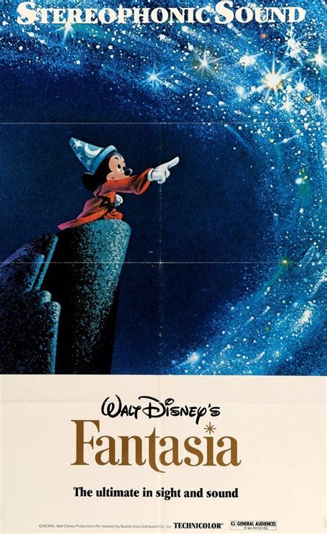 Fantasia 1940 Fantasia Disney Disney Movie Posters Disney Art