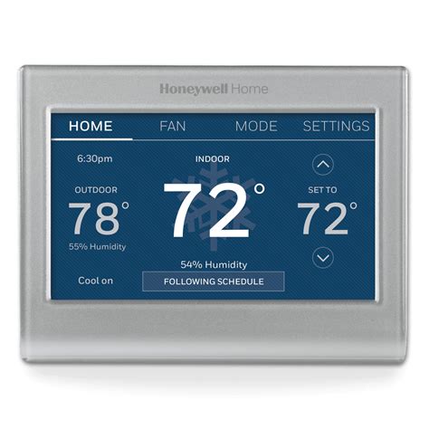 Honeywell Home 9585 Wifi Thermostat With Color Screen